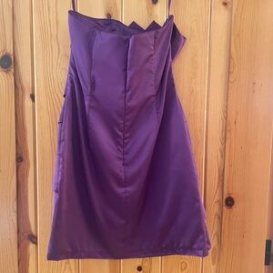 Purple mini Caché dress
